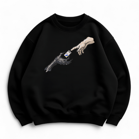 Berserk with nimesil oversize sweatshirt 30.382.1 фото
