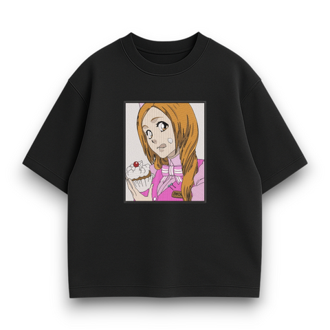 Inoue Orihime boxed large emroidery oversize t-shirt 31.078 фото