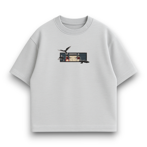 Itachi eyes boxed v2 oversize t-shirt 31.015 фото