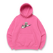 swoosh Sanemi Shinazugava oversize hoodie, Pink, S (warm)