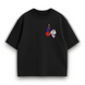 Spider-man and Kitty oversize t-shirt, Black, XS