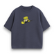 Swoosh Dio Brando oversize t-shirt, Dark gray, XS