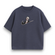 Swoosh Ichigo Kurosaki v3 oversize t-shirt, Dark gray, XS