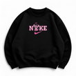 nk Angel heart oversize sweatshirt, Чорний, S(утеплена)