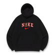 nk Dail v2 oversize hoodie, Чорний, S(утеплена)