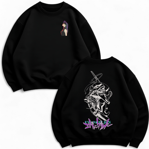 Evangelion large embroidery v2 oversize sweatshirt 31.734 фото