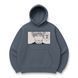 Satoru Gojo boxed 30 cm oversize hoodie, Gray, S (warm)