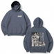 Initial D large embroidery oversize hoodie 31.365 фото