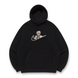 swoosh Sanemi Shinazugava oversize hoodie, Black, S (warm)