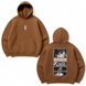 Berserk parts large embroidery oversize hoodie 31.290 фото
