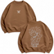 Luffy large embroidery v3 oversize sweatshirt 30.679.1 фото