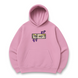 Kira Yoshikage boxed Oversize hoodie, light pink, S (not warm)