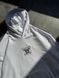 Luffy large embroidery oversize hoodie, Black, S (warm)