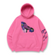 Killer Queen Jojo oversize hoodie, Pink, S (warm)