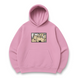 Trafalgar boxed Oversize hoodie, light pink, S (not warm)