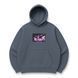 Berserk rectange text violet oversize hoodie 30.6.1 фото