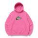 Swoosh Roronoa Zoro color oversize hoodie, Pink, S (warm)