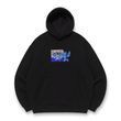 stitch gym oversize hoodie, Black, S (warm)