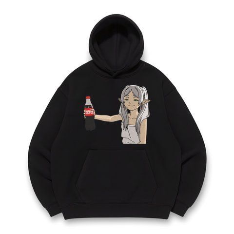 Frieren with cola oversize hoodie 30.324.1 фото