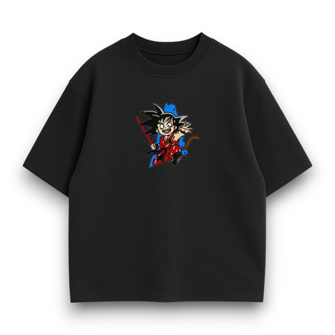 Goku oversize t-shirt, Black, XS
