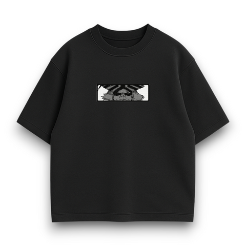 Kisuke Urahara eyes boxed oversize t-shirt 31.066 фото