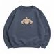 Jack Hanma oversize sweatshirt, Gray, S (warm)
