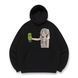 Frieren with energy drink nitro oversize hoodie, Black, S (warm)