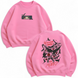 Itachi eyes large embroidery oversize sweatshirt 30.552.1 фото