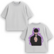 Solo Leveling f-ck large embroidery oversize t-shirt 31.253 фото