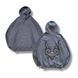 Trafalgar Tattoo large embroidery oversize hoodie 30.199.1 фото
