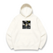 Kisuke Urahara boxed oversize hoodie, White, S (warm)
