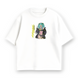 Rebecca Cyberpunk 2 oversize t-shirt, White, XS