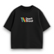 Dont shoot oversize t-shirt, Black, XS