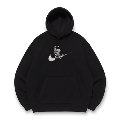 swoosh Arnold v3 oversize hoodie, Black, S (warm)