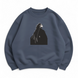 Kenpachi Zaraki 29 cm oversize sweatshirt, Gray, S (warm)