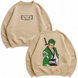 Roronoa Zoro large embroidery oversize sweatshirt 30.716.1 фото