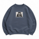 Trafalgar boxed v2 oversize sweatshirt, Gray, S (warm)