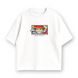 Luffy boxed text oversize t-shirt 31.12 фото