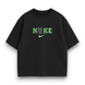 nk black Furia oversize t-shirt, Black, XS