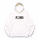 Levi Ackerman eyes boxed v2 oversize hoodie, White, S (warm)