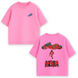 Akira large embroidery oversize t-shirt 31.37 фото