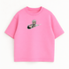 Swoosh Sanemi Shinazugava oversize t-shirt, Pink, XS