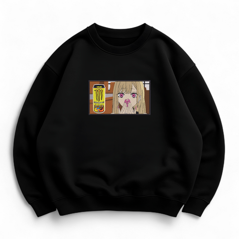 Marin Kitagawa with energy drink the doctor boxed oversize sweatshirt 30.425.1 фото