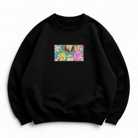 One piece boxed oversize sweatshirt 30.713.1 фото