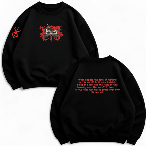 Berserk boxed v2 + kleymo + text eng + behelit oversize sweatshirt 31.476 фото