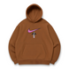 swoosh Spider-Gwen v2 oversize hoodie, Brown, S (warm)