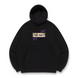 Kira Yoshikage boxed Oversize hoodie, Black, S (warm)