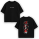 Itachi large embroidery oversize t-shirt 31.012 фото