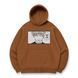 Satoru Gojo boxed 30 cm oversize hoodie, Brown, S (warm)