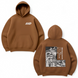 Initial D large embroidery oversize hoodie 31.365 фото
